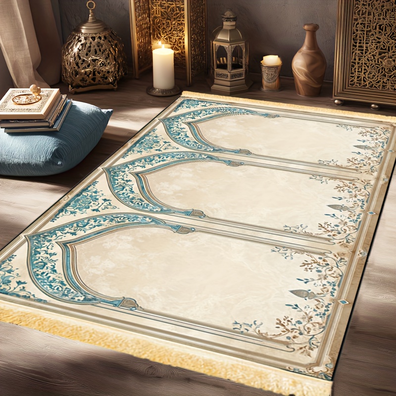 Outdoor Camping Mats Large - VIKAMA Luxuriöser Islamischer Gebetsteppich - Rutschfeste