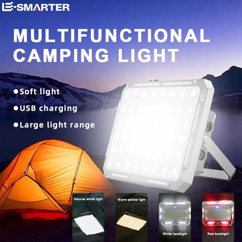 Outdoor Camping Lampe - LED Camping Zelt Licht Wiederaufladbare Suchscheinwerfer