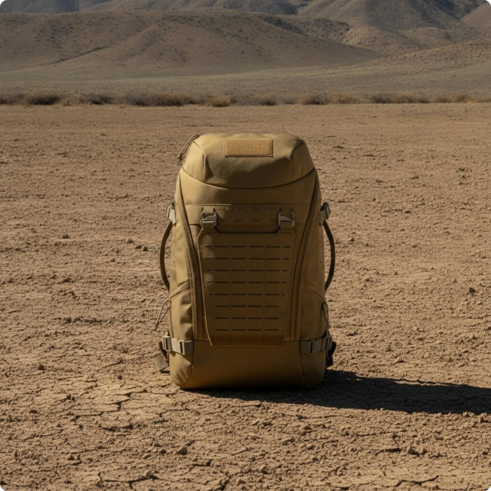 Outdoor Camping Backpack - Wanderrucksack mit Kompressionsgurten, Outdoor-Rucksack, gepolsterter Tagesrucksack