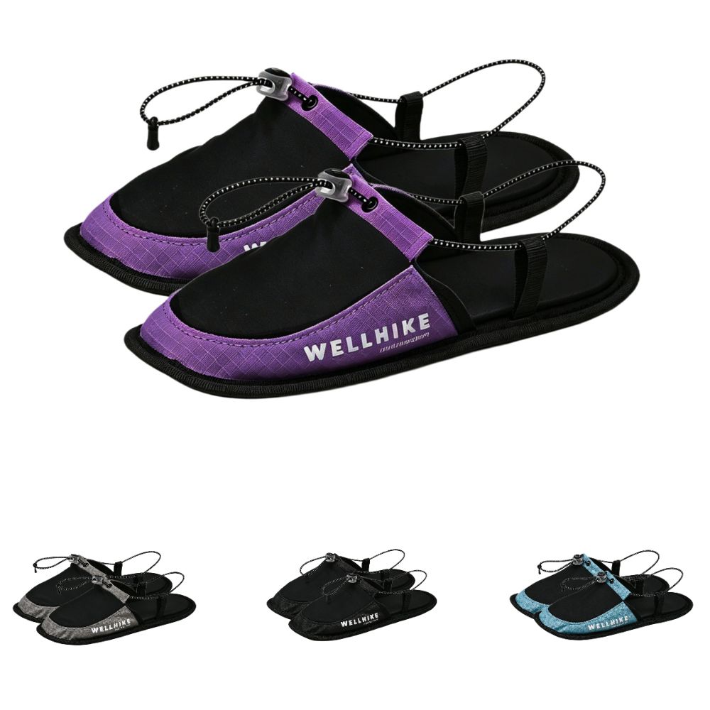 Outdoor Camping Slippers - 1 Paar rutschfeste Reise-Slipper, ultraleicht, verschleißfest,