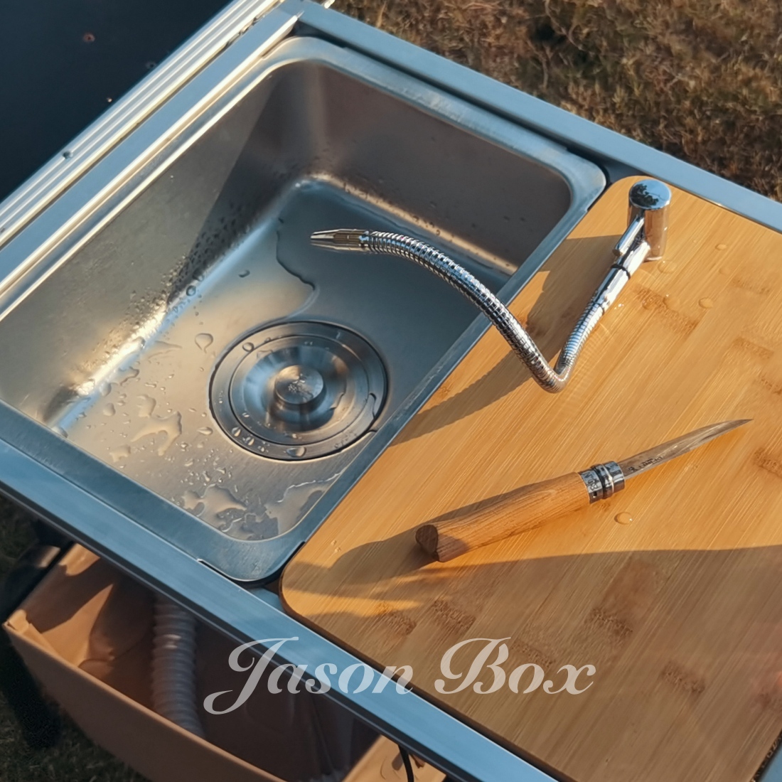 Outdoor Camping Kitchen Table - Outdoor IGT Campingtisch Küche Zebra One
