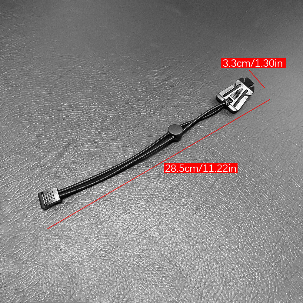 Outdoor Camping Backpack - Taschenlampen-Clip für Outdoor-Rucksäcke mit Elastischem Seil