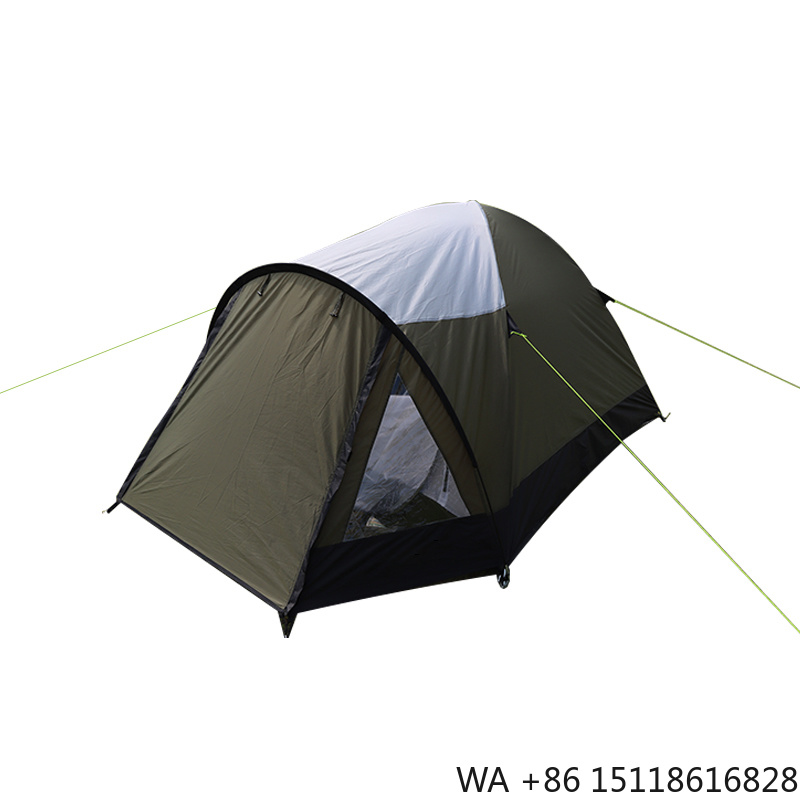 Camping Zelt Outdoor - Maßgefertigtes Winddichtes Wasserfestes Armeegrünes 1-2 Personen