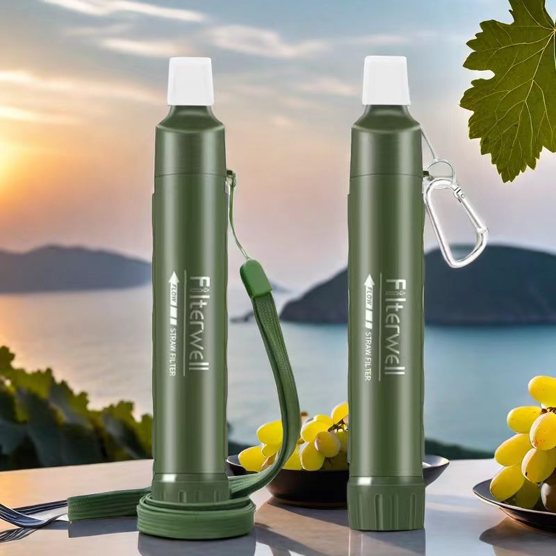 Portable Water Filter - Filterwell Personal Camper Wasserreiniger Filterstroh Tragbare