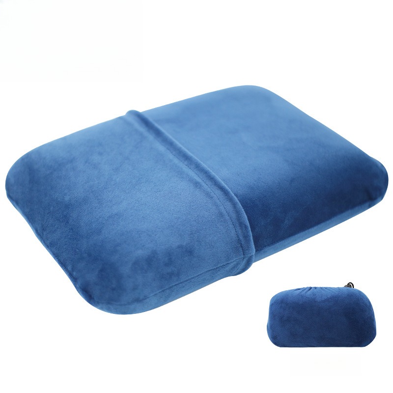 Camp Pillow Compressible - Memory-Schaum-Camping-Kissen für Outdoor-Reisen, tragbares Nickerchenkissen mit