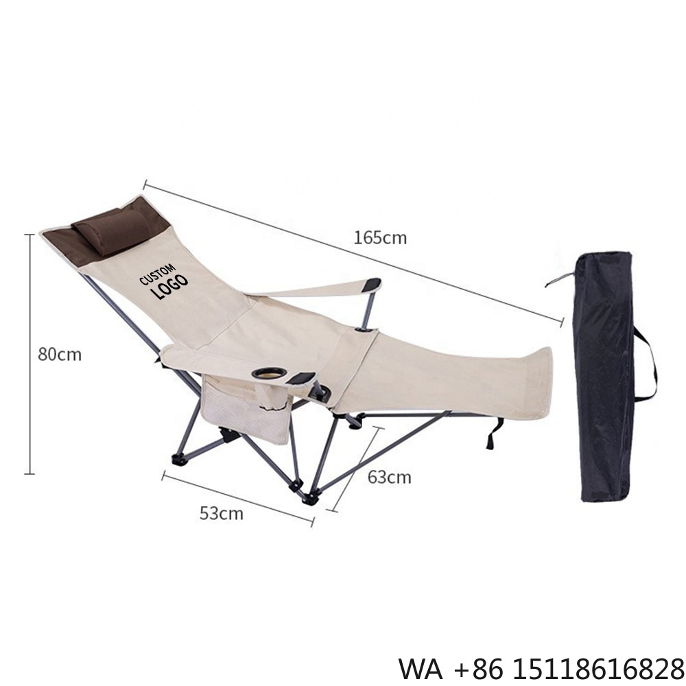 Outdoor Camping Recliner - Tragbarer Klappbarer Liegestuhl Leichter Verstellbarer Stuhl