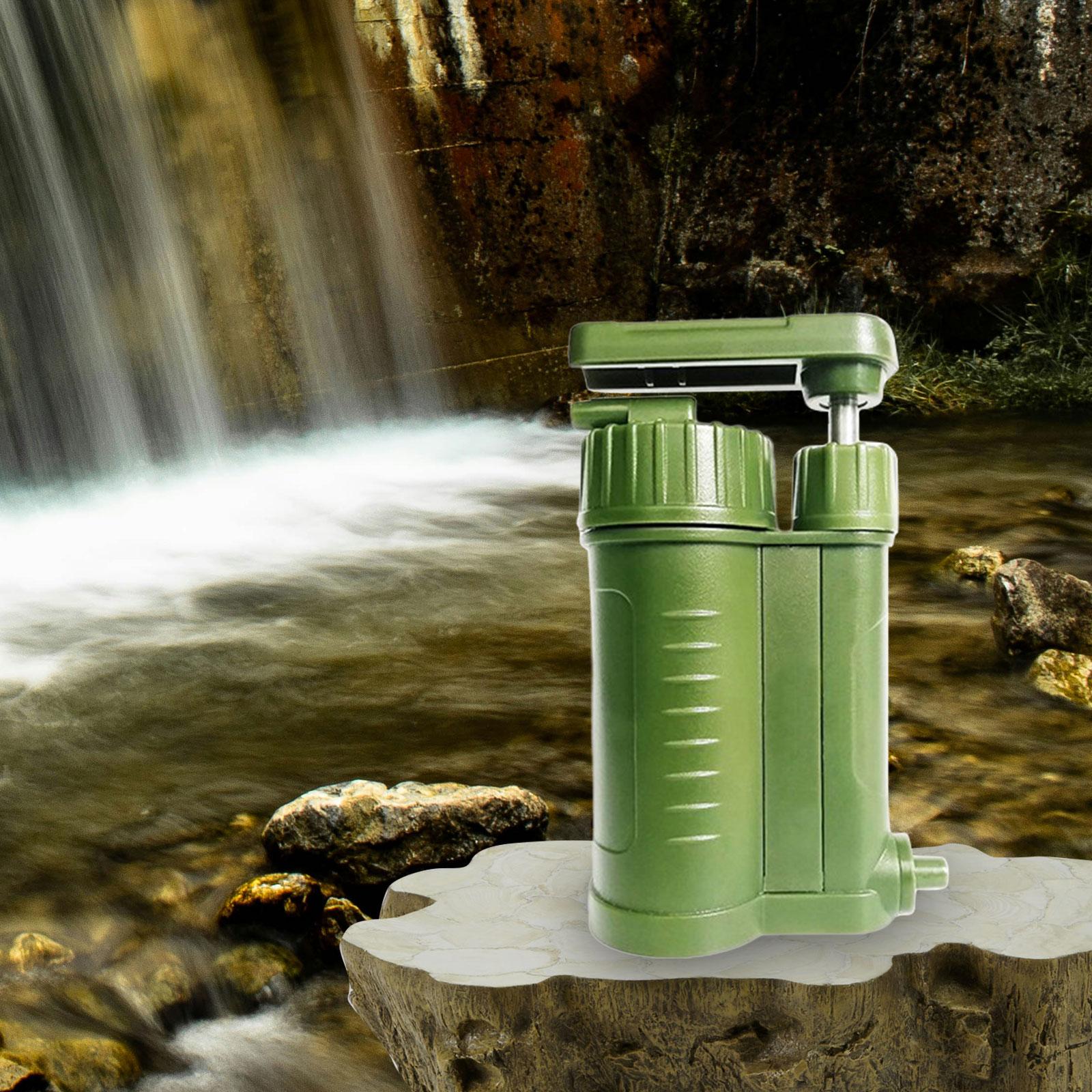 Portable Water Filter - Tragbares Wasserfilter-Wasseraufbereitungssystem für Ausrüstung von Outdoor-Aktivitäten