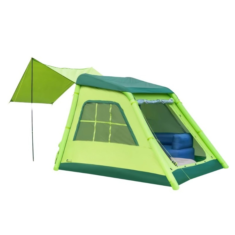 Outdoor Camping Backpack - Tragbares Oxford Wasserdichtes Aufblasbares Luftzelt für