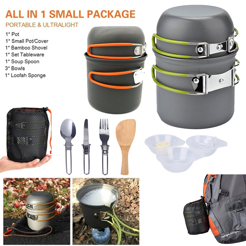 Outdoor Camping Kitchen Set - Neue Camping Topf Tragbare Outdoor Set