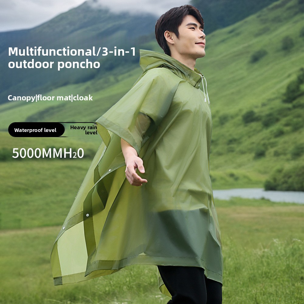 Outdoor Camping Mats Large - Multifunktionaler Outdoor-Poncho, große, verdickte Umhangmatte im