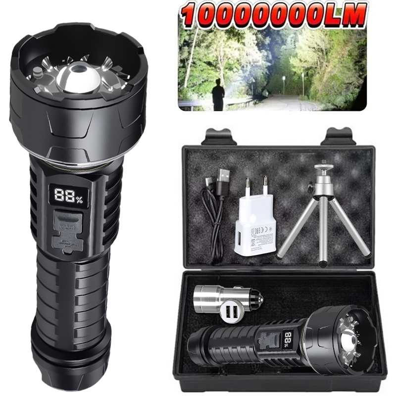 Outdoor Camping Lampe - COB LED Taschenlampe Wiederaufladbare Laterne 7-core