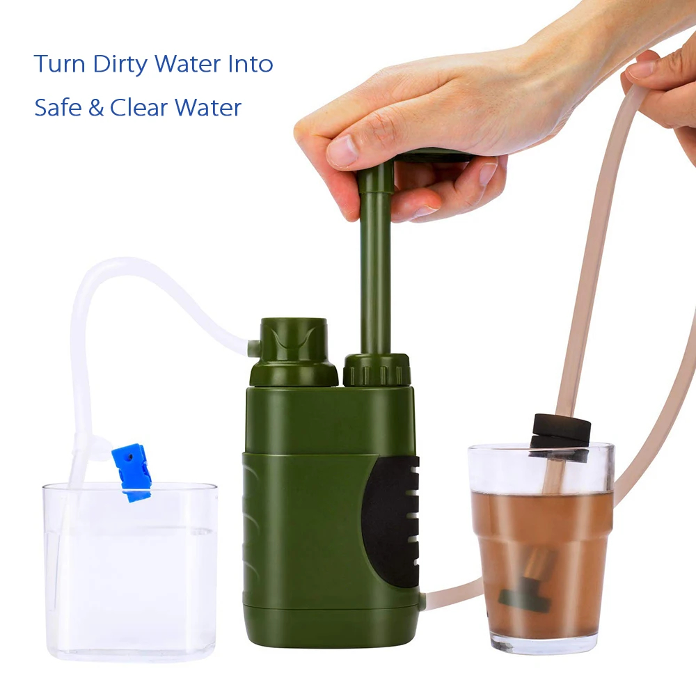 Portable Water Filter - Outdoor-Wasserfilter für Direktes Trinken Tragbarer Wasserreiniger