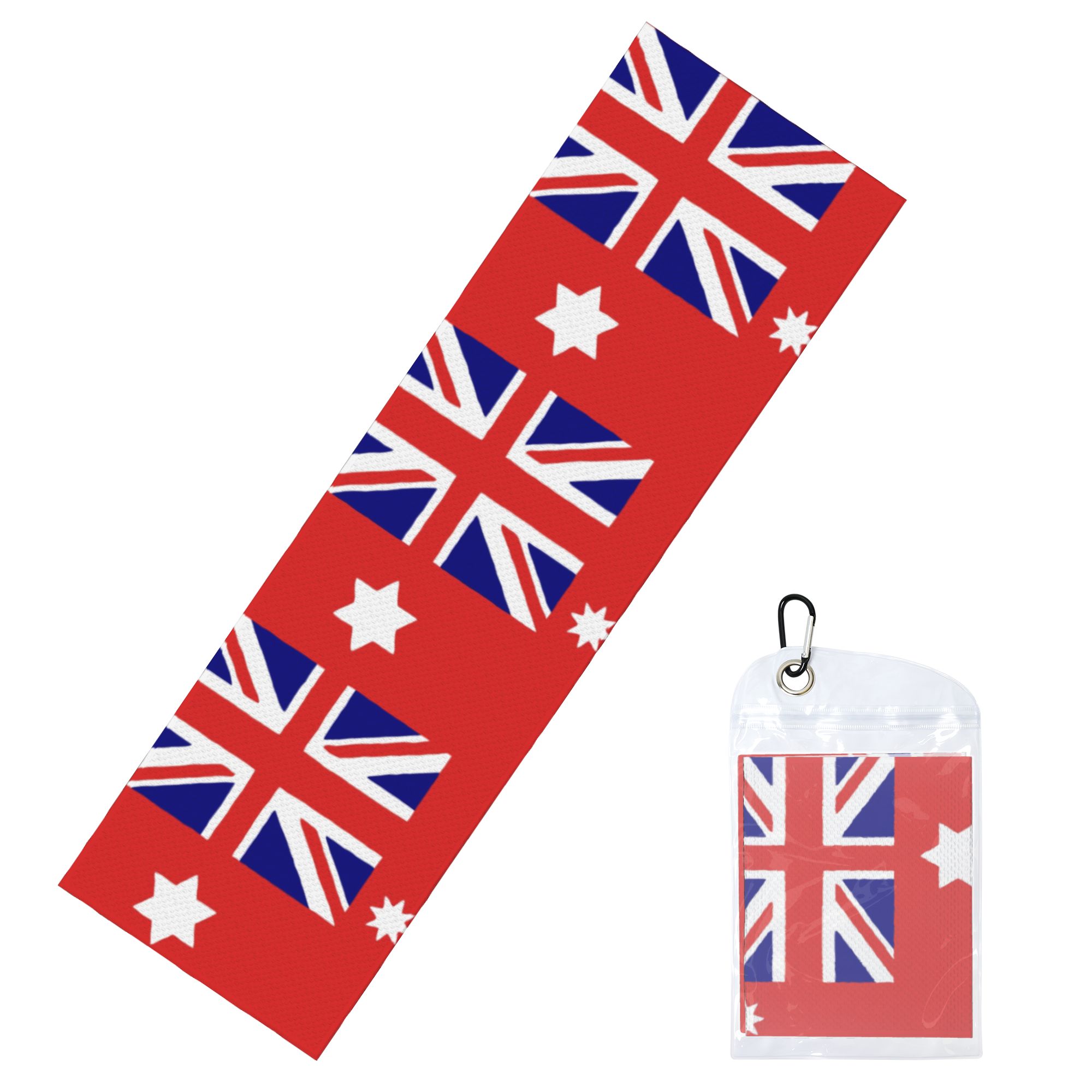 Outdoor Camping Australia - Flagge von Australien, Kalttrainingshandtuch, Yoga und