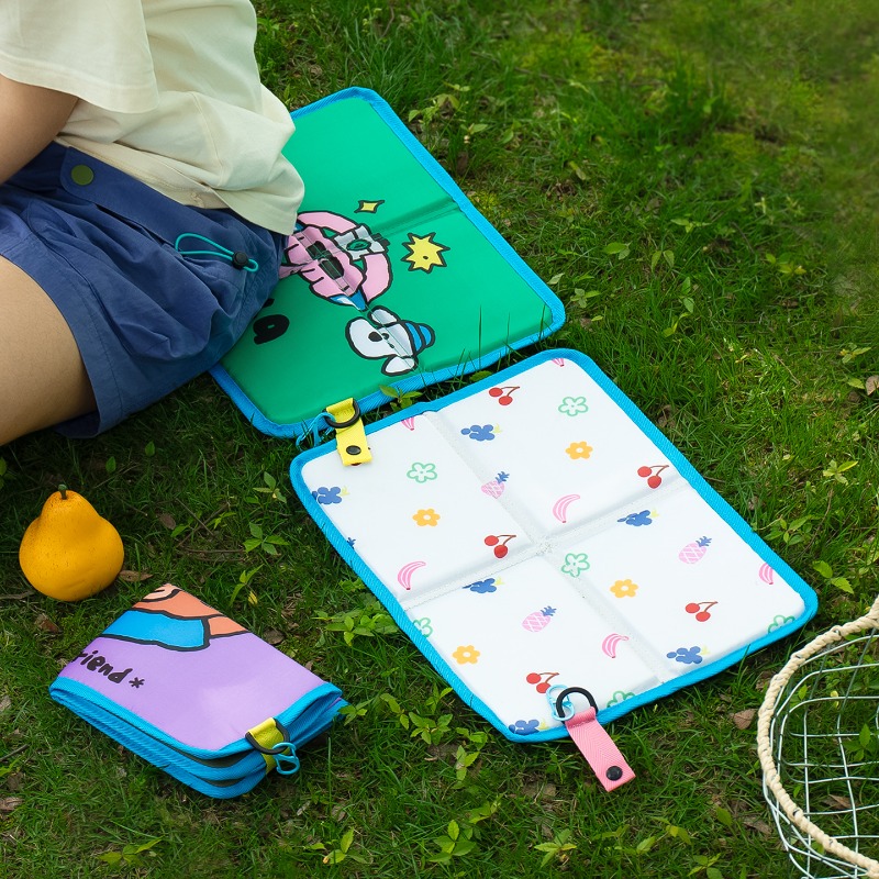 Outdoor Camping Mats Large - Wasserdichte Nylon-Saft-Hundematte, große, faltbare, tragbare Picknickdecke