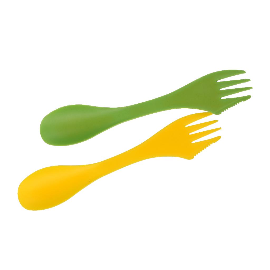 Outdoor Camping Kitchen Set - Multifunktionales Camping-Besteck-Set BPA-frei Wanderbesteck Picknick-Küchenzubehör für