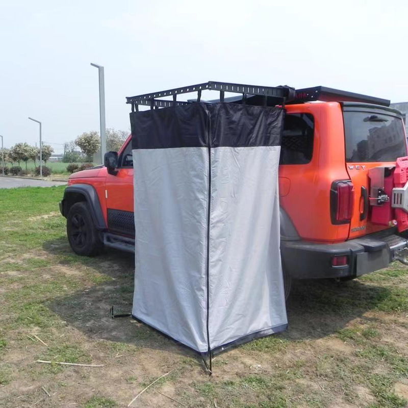 Outdoor Camping Shower - Outdoor Camping Duschzelt Auto-Seitenduschzelt Toiletten-Badezelt mit