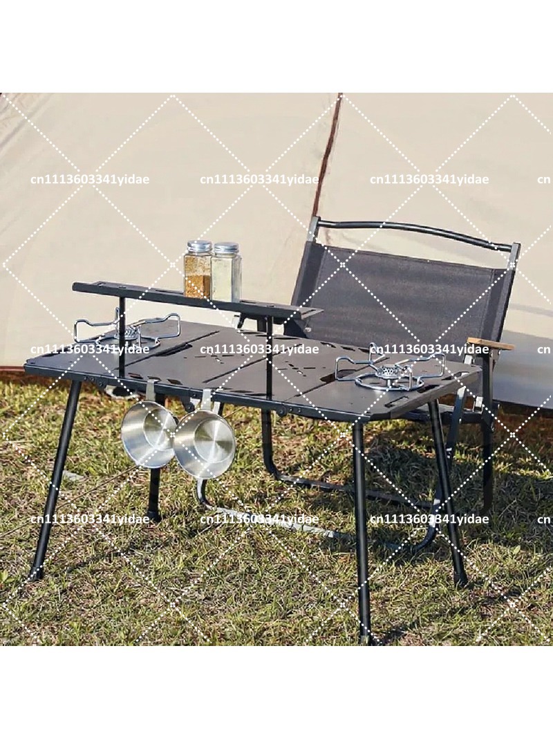 Outdoor Camping Backpack - Tragbarer Klappbarer Taktischer Campingtisch, Multifunktionaler Outdoor-Picknicktisch