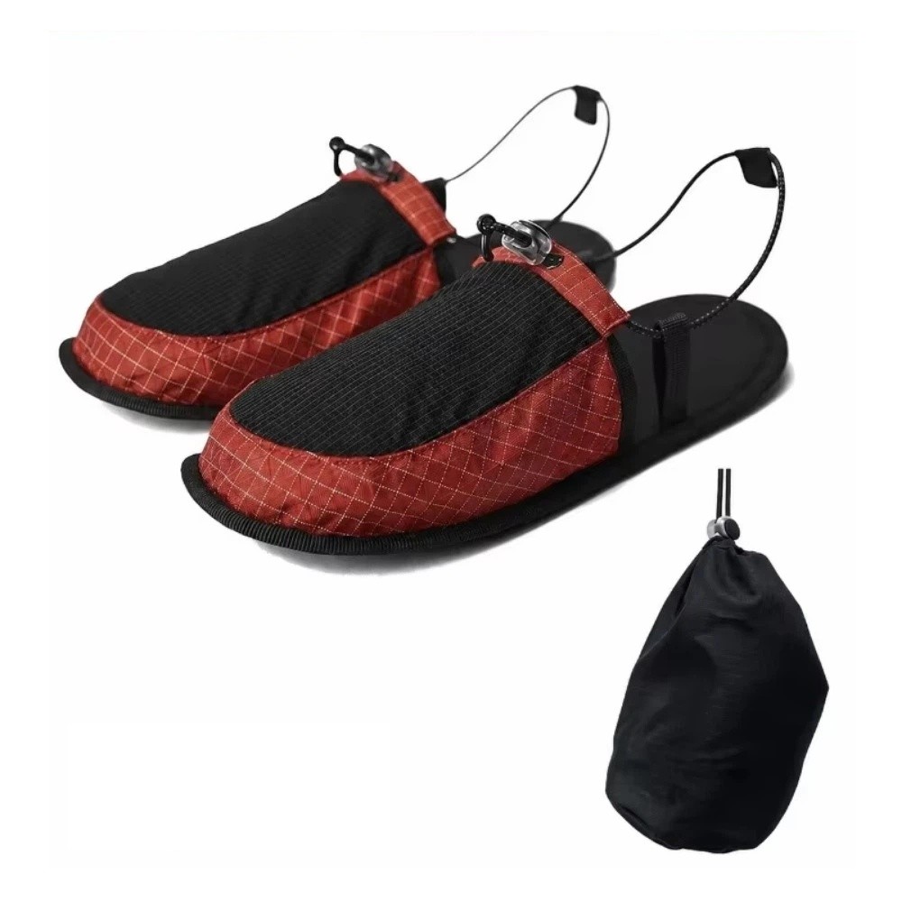 Outdoor Camping Slippers - Verstellbare, faltbare Wasserschuhe, rutschfest, tragbar, für