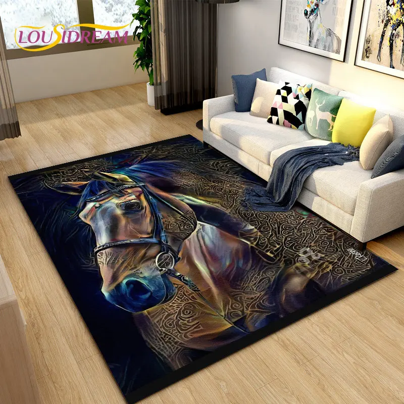 3D Luxuriöser Moderner Pferde- – Outdoor Camping Mats Large Bewertung und Preis