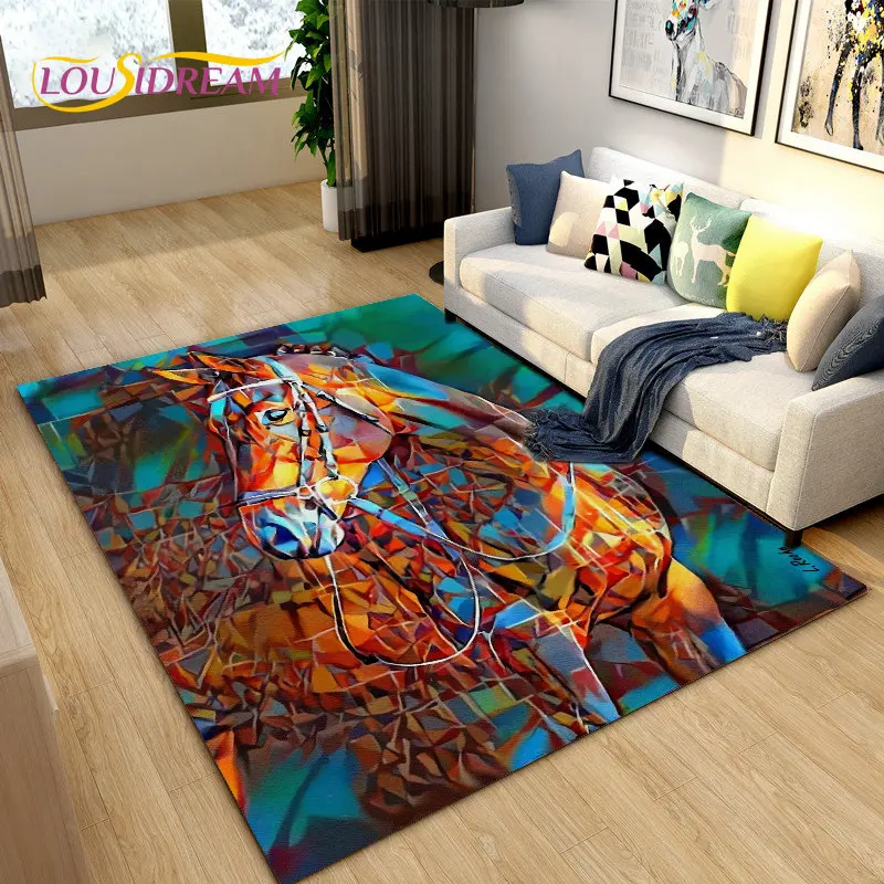 3D Luxuriöser Moderner Pferde- – Outdoor Camping Mats Large Bewertung und Preis