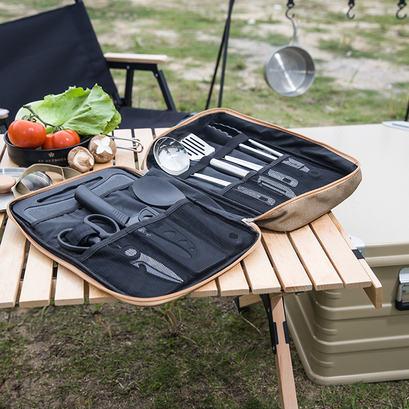 8-teiliges Camping-Kochgeschir – Outdoor Camping Kitchen Set Bewertung und Preis