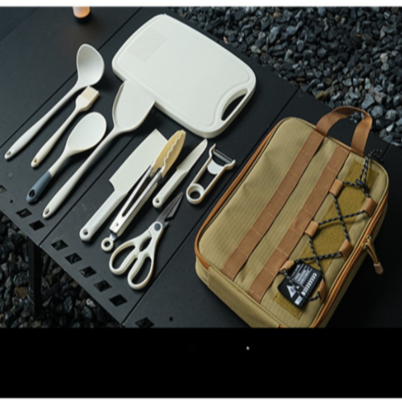 Tragbares 9-teiliges Camping-K – Outdoor Camping Kitchen Set Bewertung und Preis