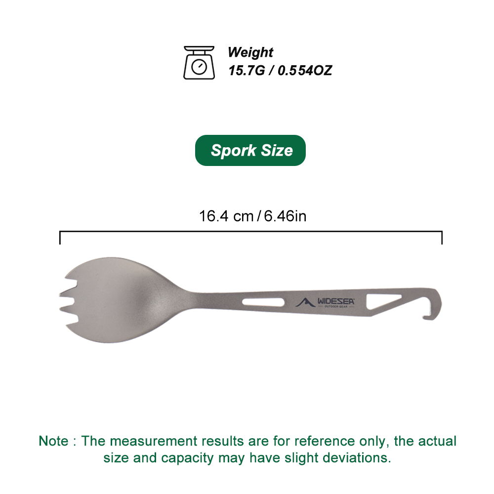 Widesea Camping-Kochset, Spork – Outdoor Camping Kitchen Set Bewertung und Preis
