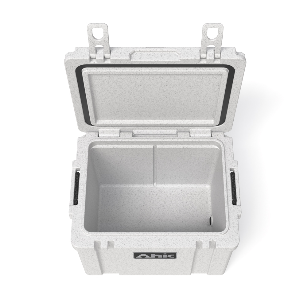 25L Angelkühlbox in Marmorweiß – Outdoor Camp Bewertung und Preis