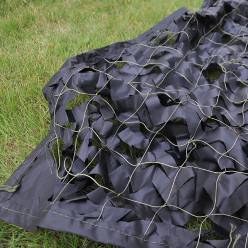 Schwarzes Tarnnetz mit Gitter, – Outdoor Camping Exhibition Bewertung und Preis