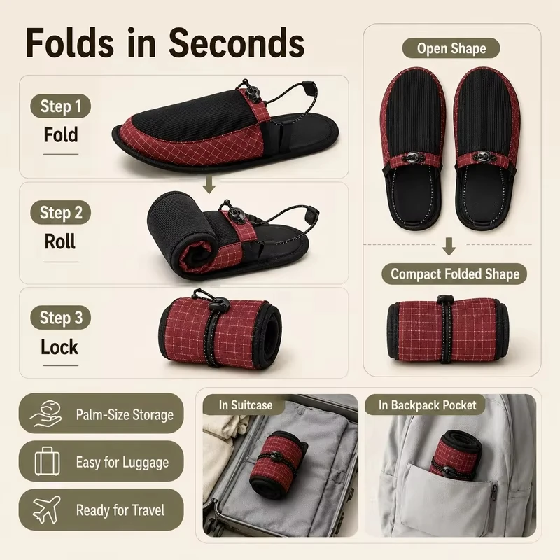 Ultraleichte, faltbare Outdoor – Outdoor Camping Slippers Bewertung und Preis