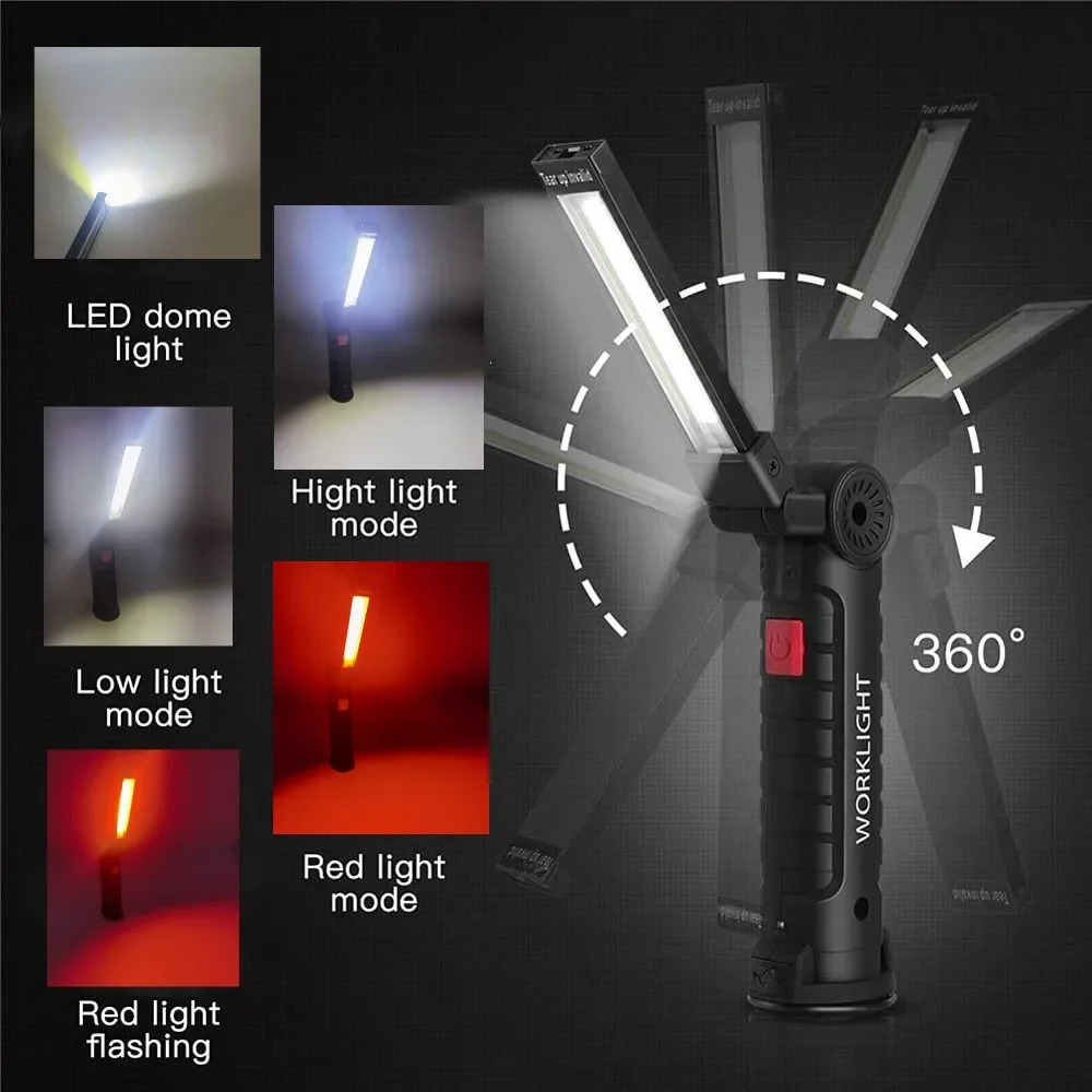 Tragbare COB-LED-Taschenlampe, – Outdoor Camping Lampe Bewertung und Preis