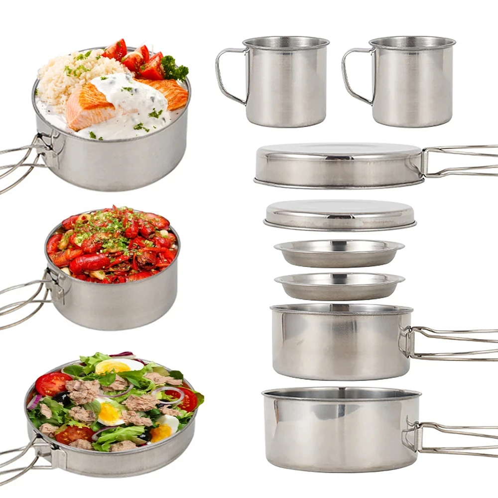 8 teile/satz Camping Kochgesch – Outdoor Camping Kitchen Set Bewertung und Preis