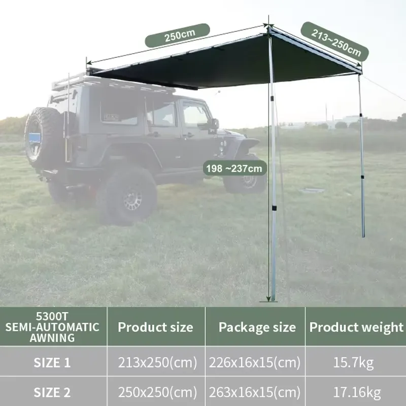 Awnlux 4x4 Ausziehbares Offroa – Outdoor Camp Bewertung und Preis