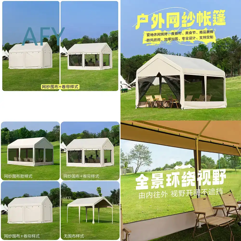 Atmungsaktives Sommerzelt für  – Outdoor Camping Van Tent Bewertung und Preis