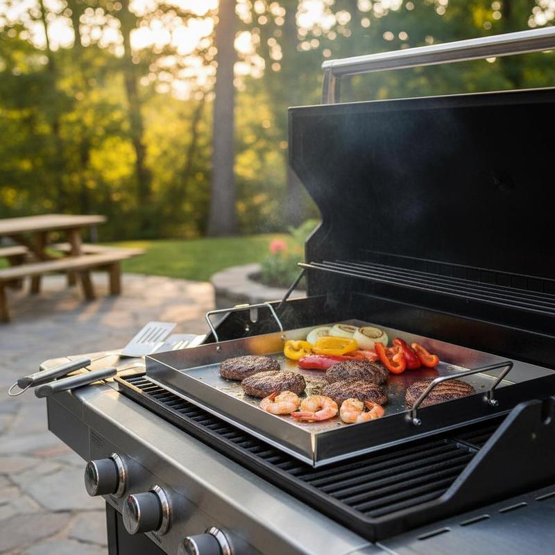 Universelle Flachgrillplatte 1 – Outdoor Camping Essentials Bewertung und Preis