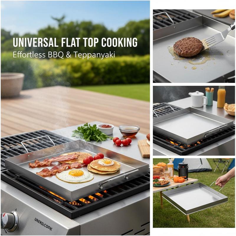 Universelle Flachgrillplatte 1 – Outdoor Camping Essentials Bewertung und Preis