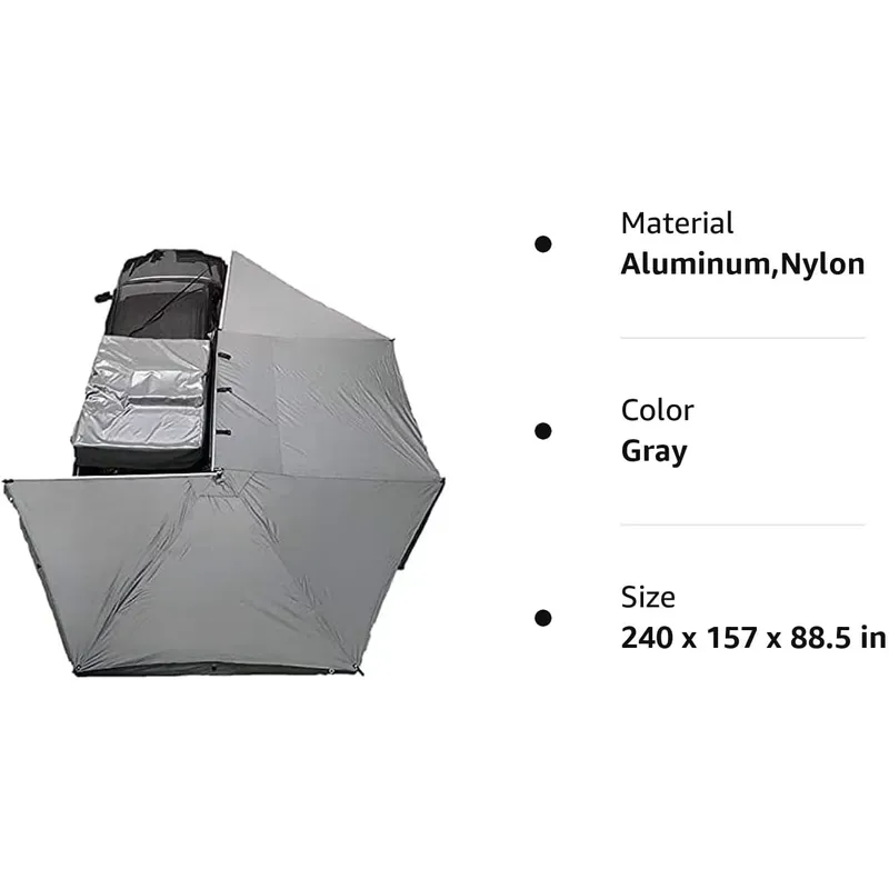 Awnlux 270-Grad-Auto-Seitenmar – Outdoor Camp Bewertung und Preis