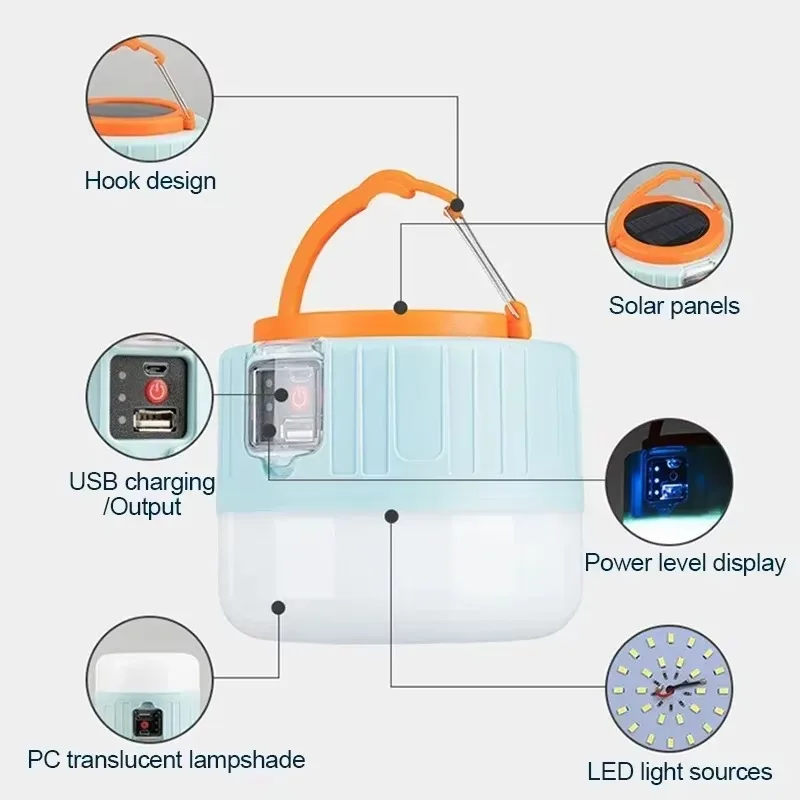 Solar-Camping-Laterne, wiedera – Outdoor Camping Lampe Bewertung und Preis