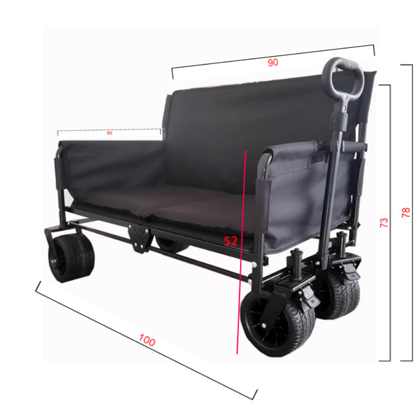 JXFT Multifunktionaler Vierrad – Outdoor Camping Recliner Bewertung und Preis