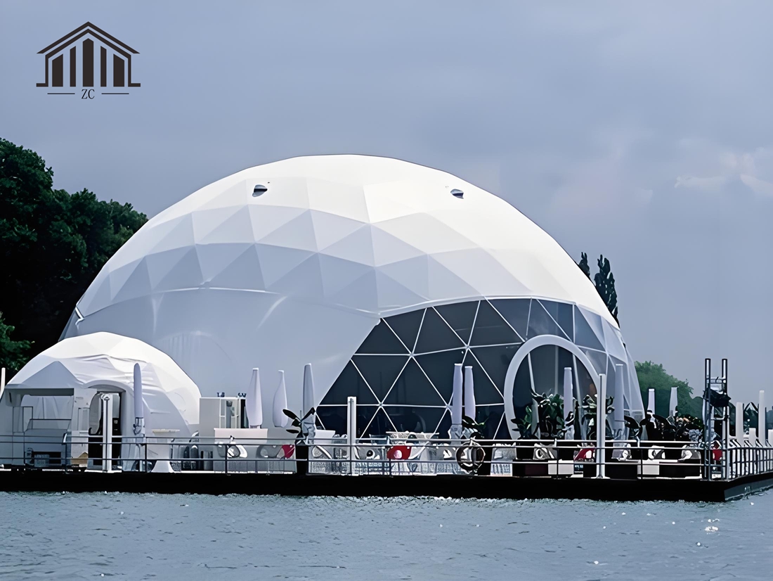 Großes Kugelförmiges Pavillon- – Outdoor Camping Exhibition Bewertung und Preis