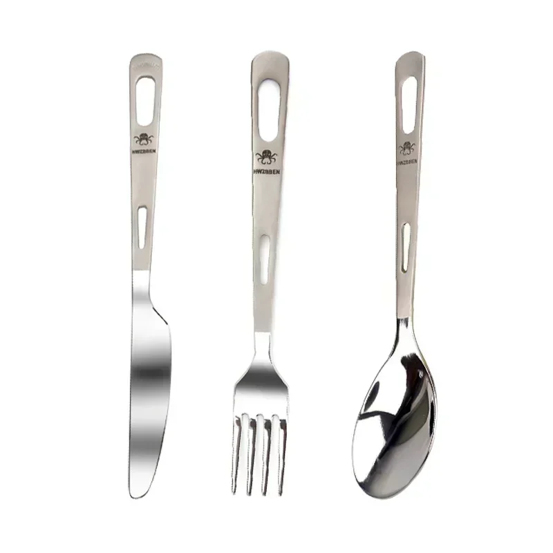 Hwzbben Titan Gabel Löffel Mes – Outdoor Camping Kitchen Set Bewertung und Preis
