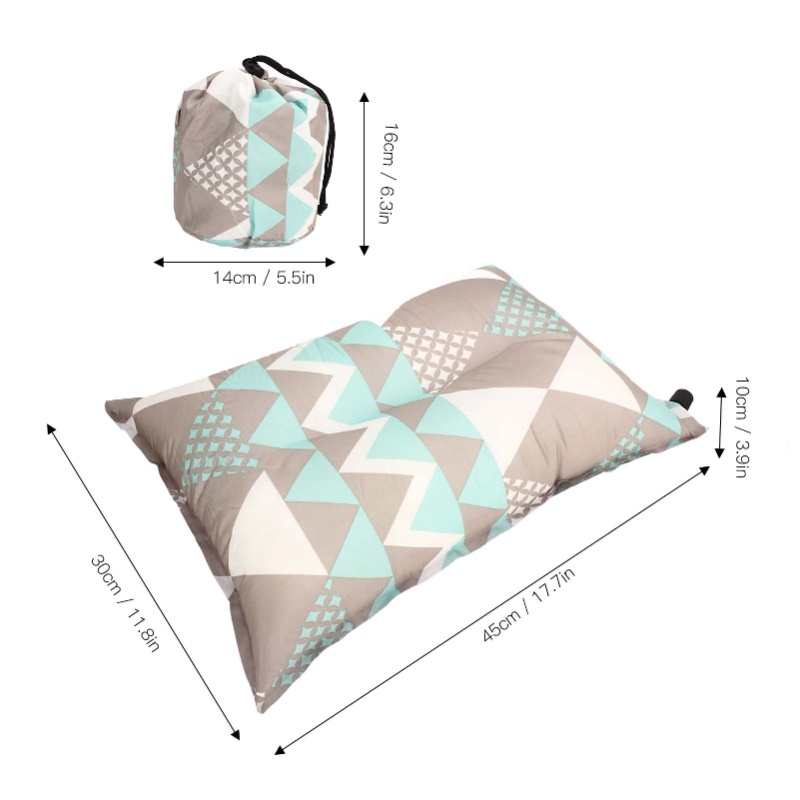 Automatisches aufblasbares Kis – Camp Pillow Compressible Bewertung und Preis