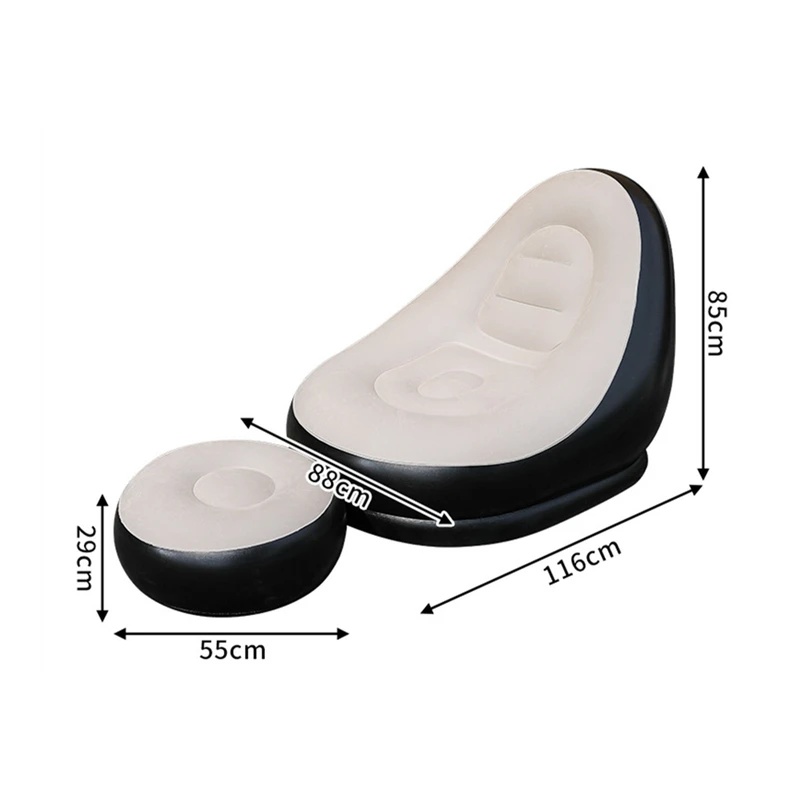 Aufblasbare Lazy Couch Sofas,  – Outdoor Camping Recliner Bewertung und Preis