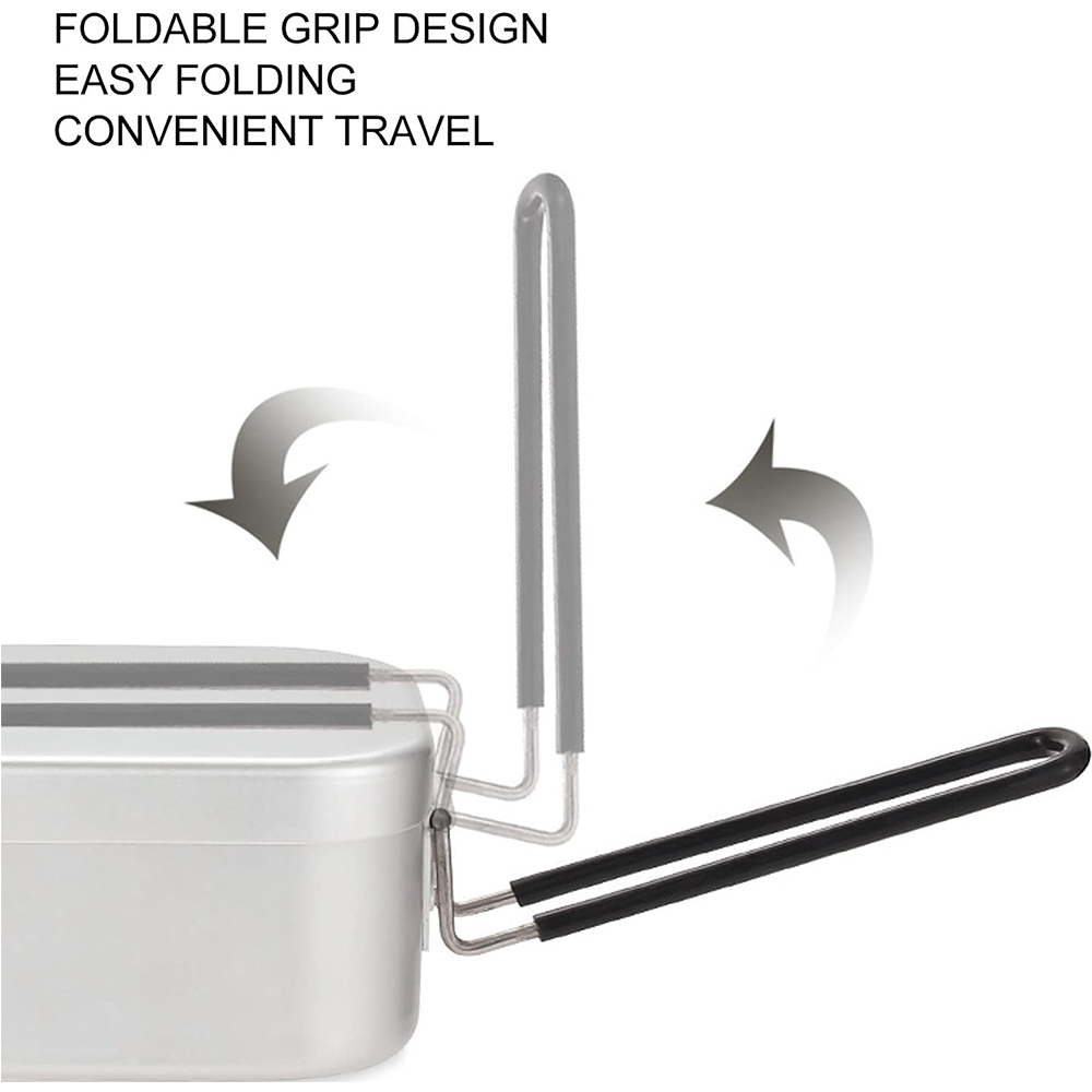 800ML Aluminium Mittagessen Bo – Outdoor Camping Kitchen Table Bewertung und Preis