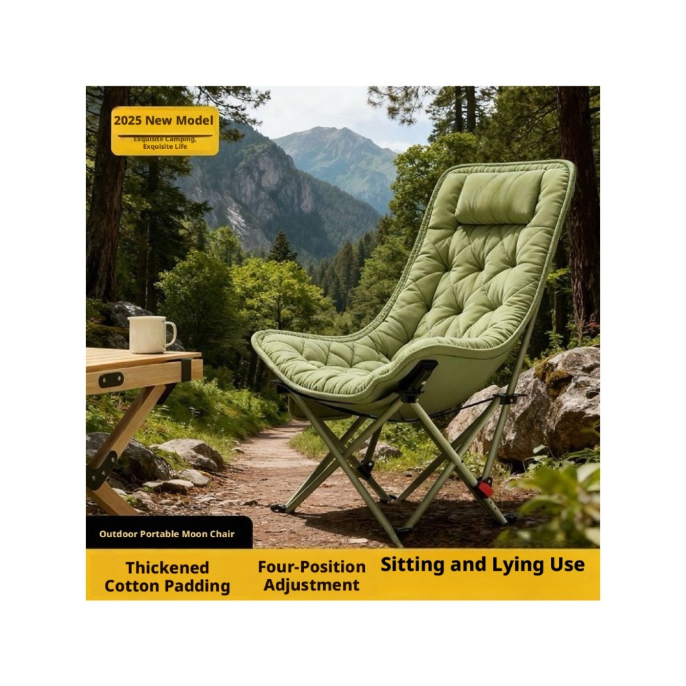 Verdickter Baumwoll-Outdoor-Kl – Outdoor Camping Recliner Bewertung und Preis