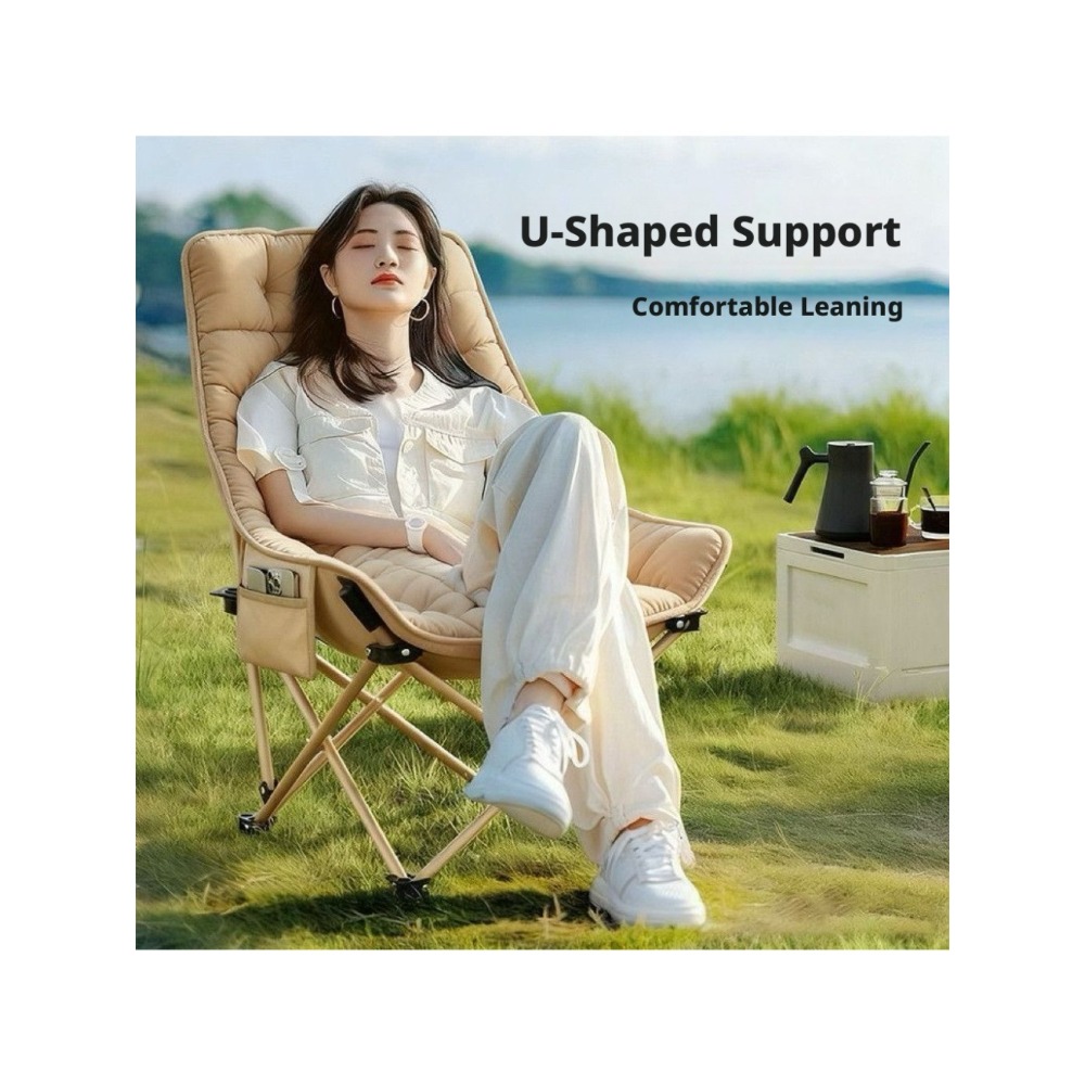 Verdickter Baumwoll-Outdoor-Kl – Outdoor Camping Recliner Bewertung und Preis