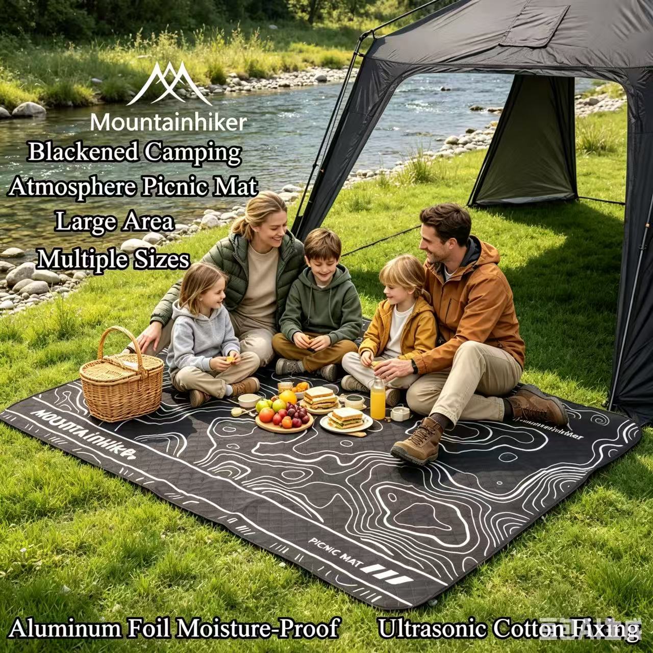 MOUNTAINHIKER Blackened Pickni – Outdoor Camping Mats Large Bewertung und Preis