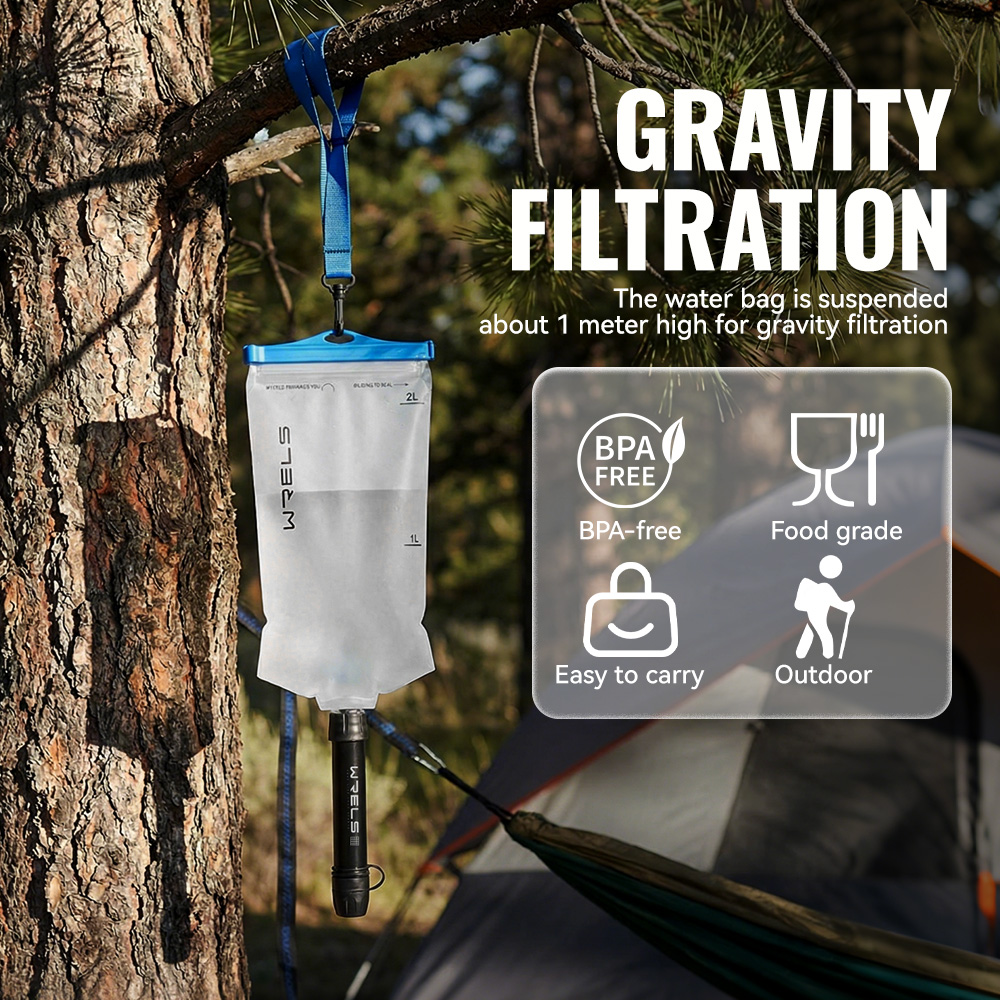 WRELS Outdoor-Wasserreiniger,  – Portable Water Filter Bewertung und Preis