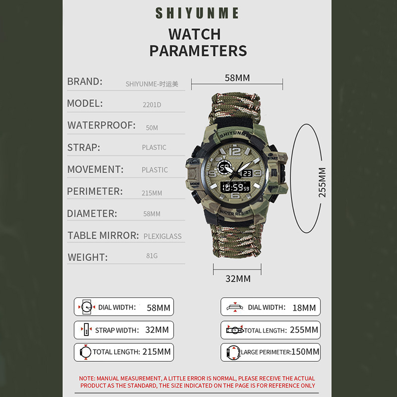 Shiyunme G-Stil Militärs port  – Outdoor Camping Zone Bewertung und Preis