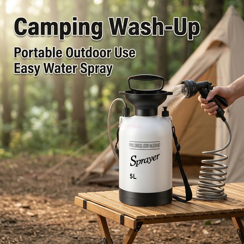 Tragbare Campingdusche 5L Manu – Outdoor Camping Backpack Bewertung und Preis